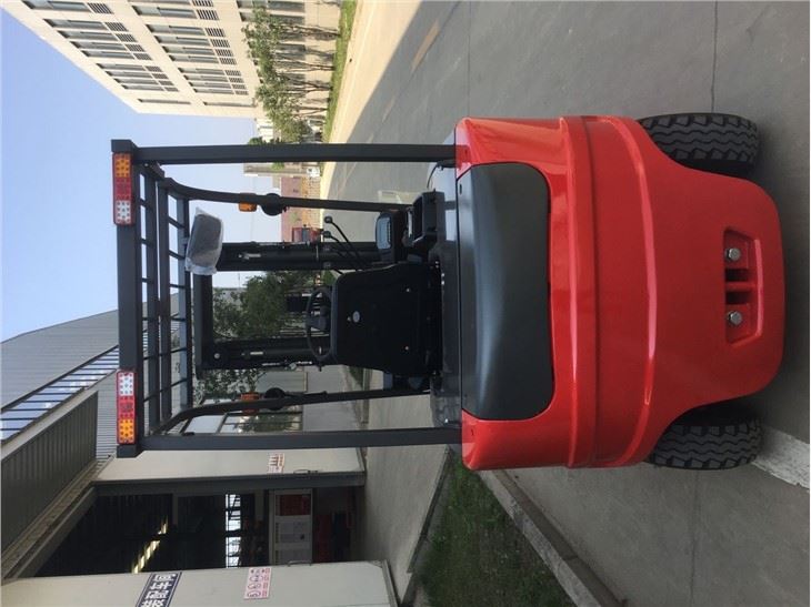 Counter Balance Electric Forklift Low Center Of Gravity